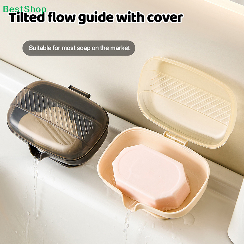 〔R〕Travel Soap Container with  - مراجعة Soap Dish Draining وسعره