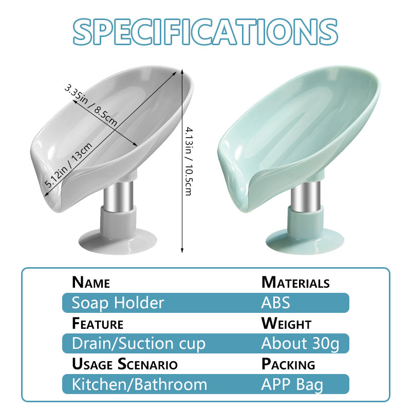 Soap Holder Drain Water Soap D - مراجعة Soap Making Box وسعره