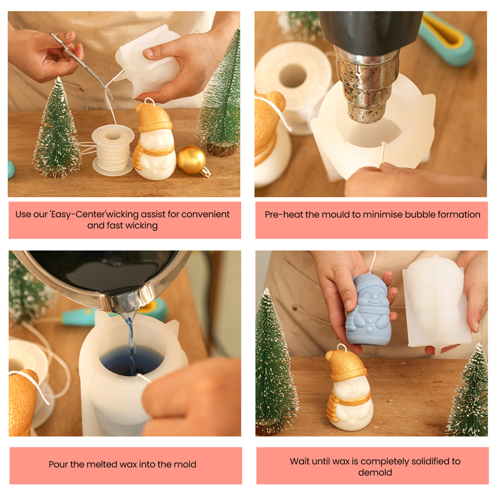 Nicole Snowy Friends Candle Si - مراجعة Soap Making Friend وسعره