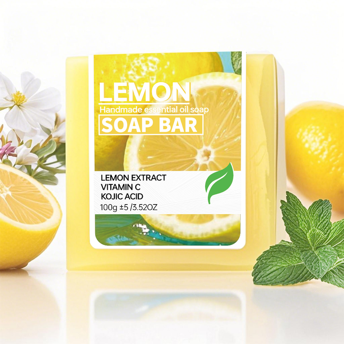 Lemon essential oil soap, vita - مراجعة Castor Oil Soap وسعره