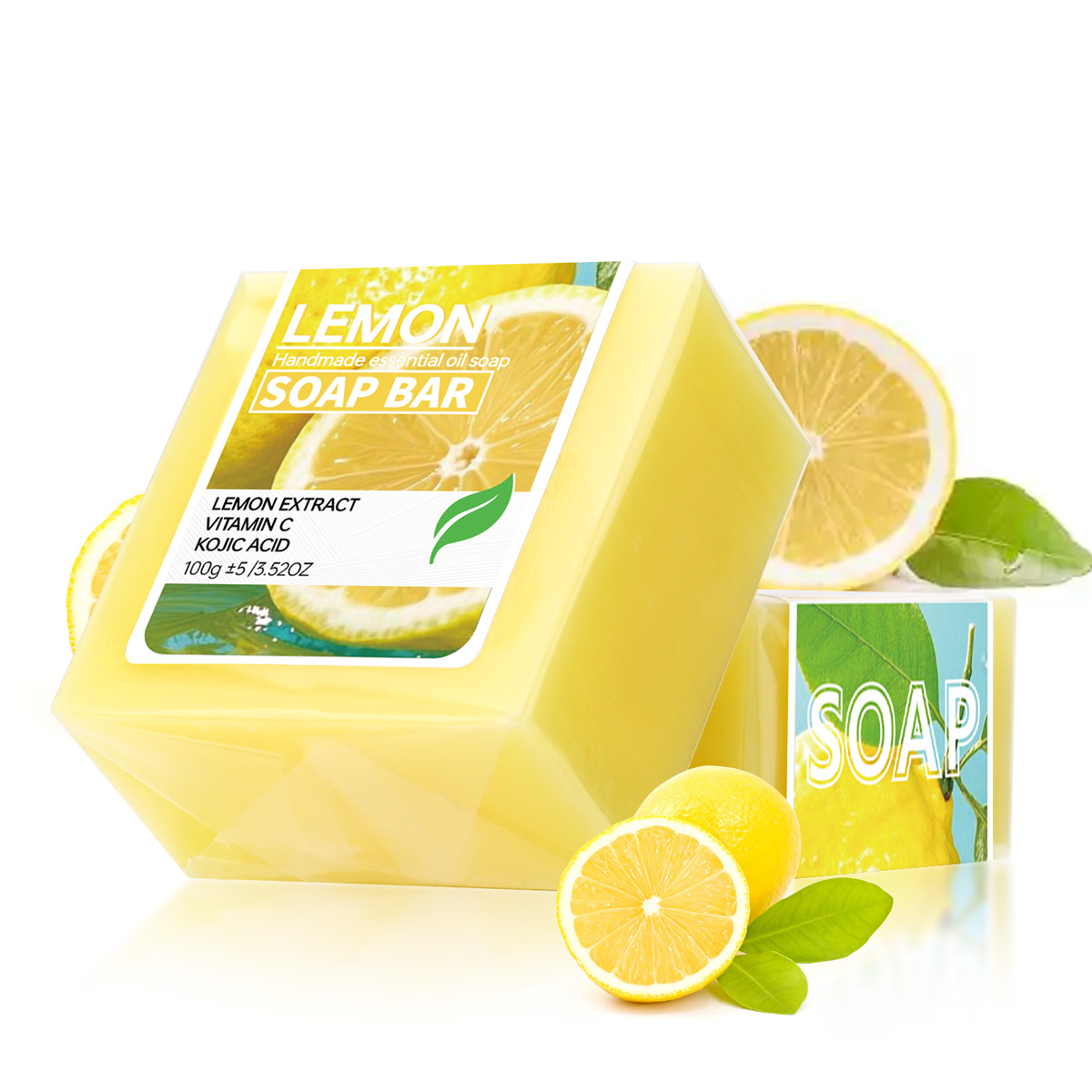 Lemon essential oil soap, vita - مراجعة Castor Oil Soap وسعره