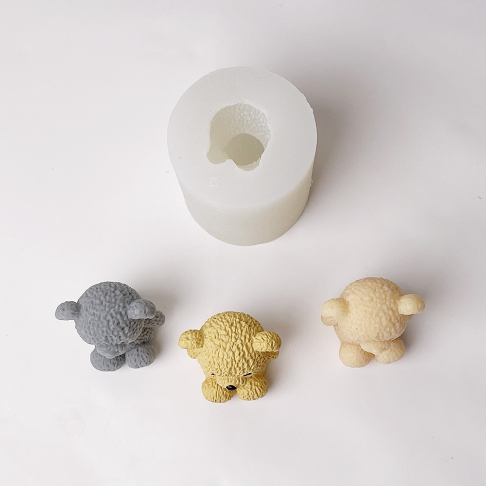 3D Cute Bear Candle Making Mou - مراجعة Soap Making Additives وسعره
