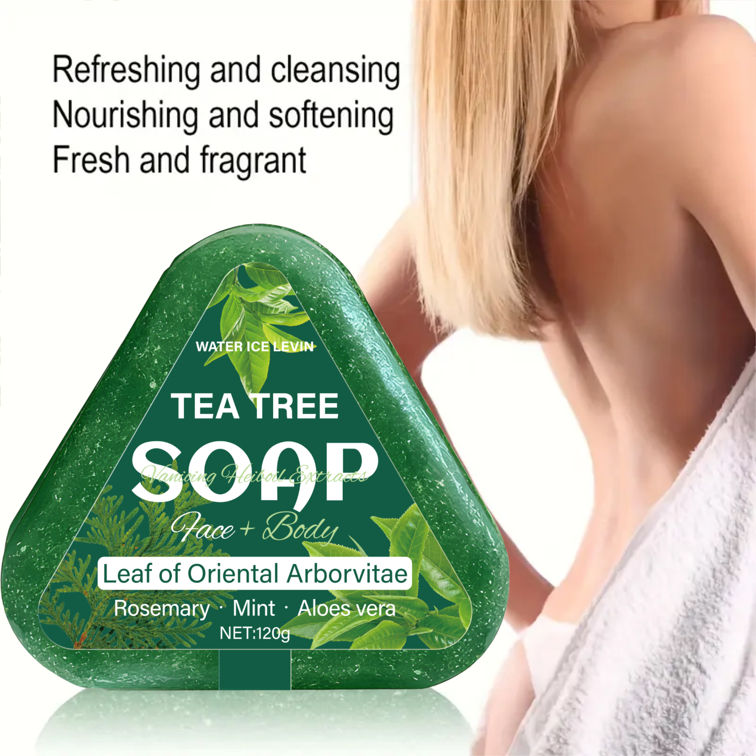 Tea Tree Soap (Face+Body): Ori - مراجعة Castor Oil Soap وسعره