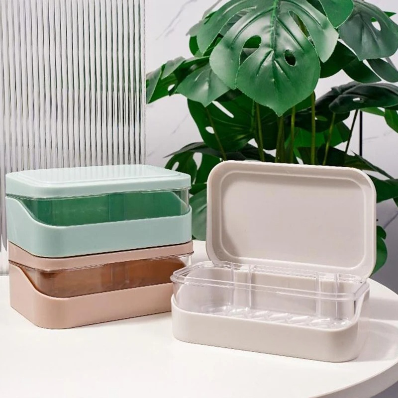 1PC Non-Slip Soap Box Holder S - مراجعة Soap Dish Draining وسعره