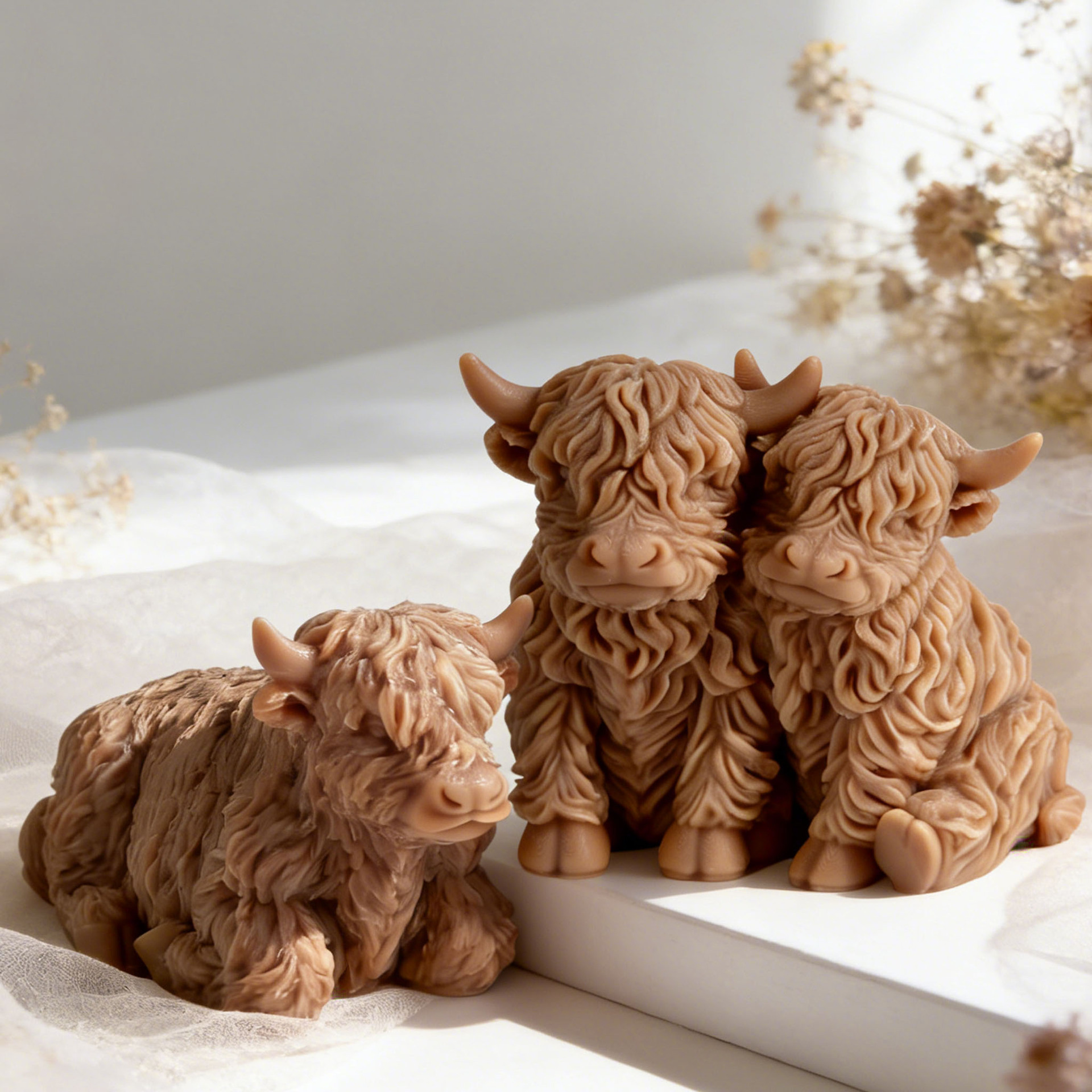 DIY Highland Cow Animal-Shaped - مراجعة Soap Making Additives وسعره