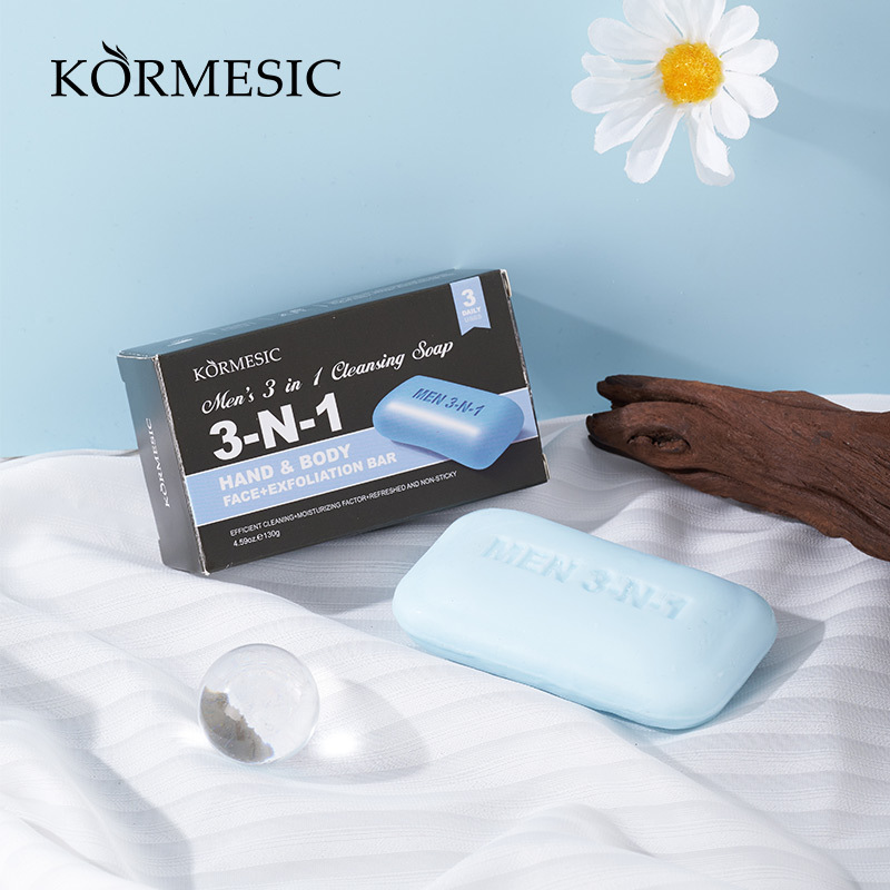 Men's 3-in-1 Cleansing Bar Soa - مراجعة Castor Oil Soap وسعره