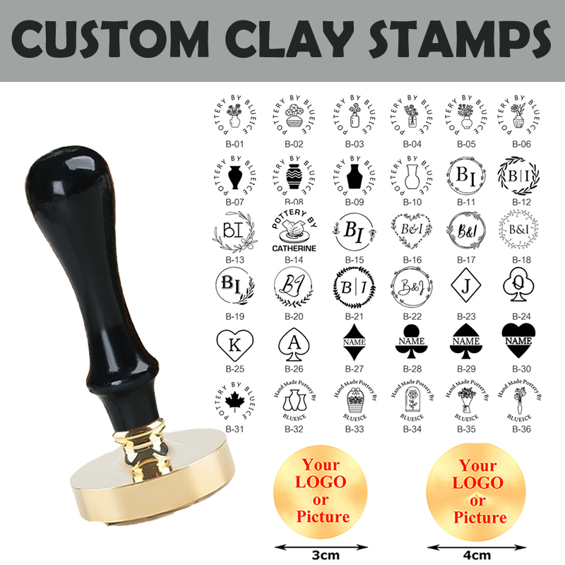 DIY Custom Pottery Stamp for C - مراجعة Soap Stamp Custom وسعره