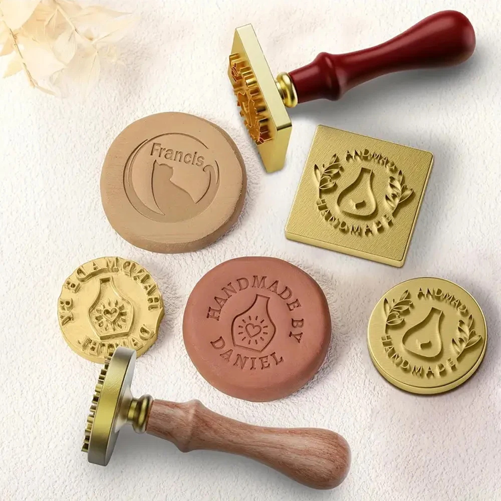 DIY Custom Pottery Stamp for C - مراجعة Soap Stamp Custom وسعره