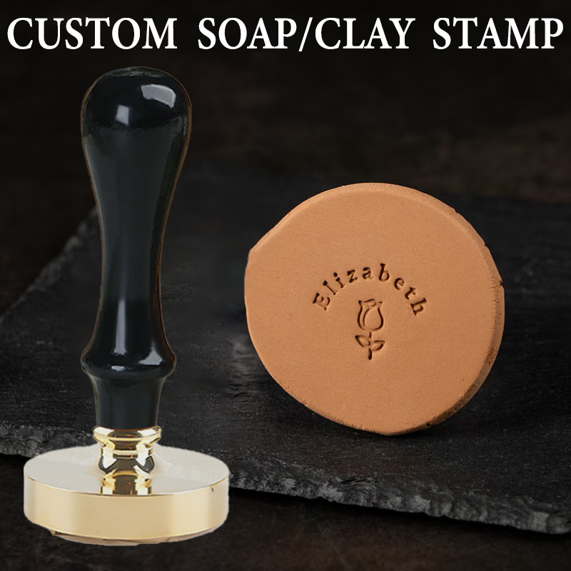 DIY Custom Pottery Stamp for C - مراجعة Soap Stamp Custom وسعره