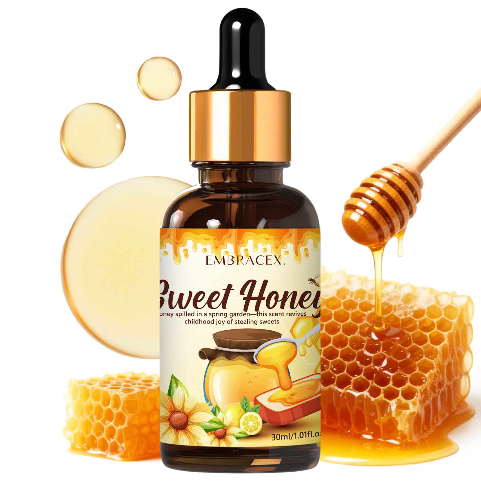 30ml Honey Essential Oil Food  - مراجعة Soap Making Friend وسعره