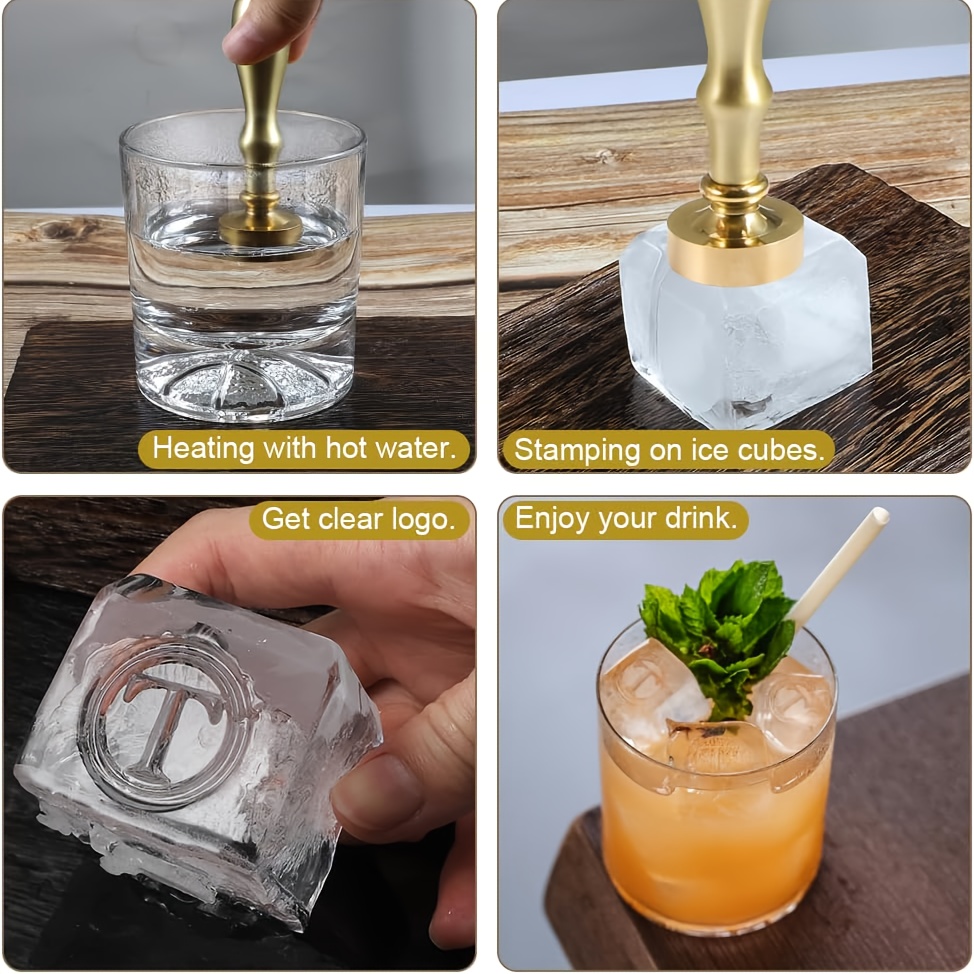 Custom Ice Cube Stamp, Letter  - مراجعة Soap Stamp Custom وسعره
