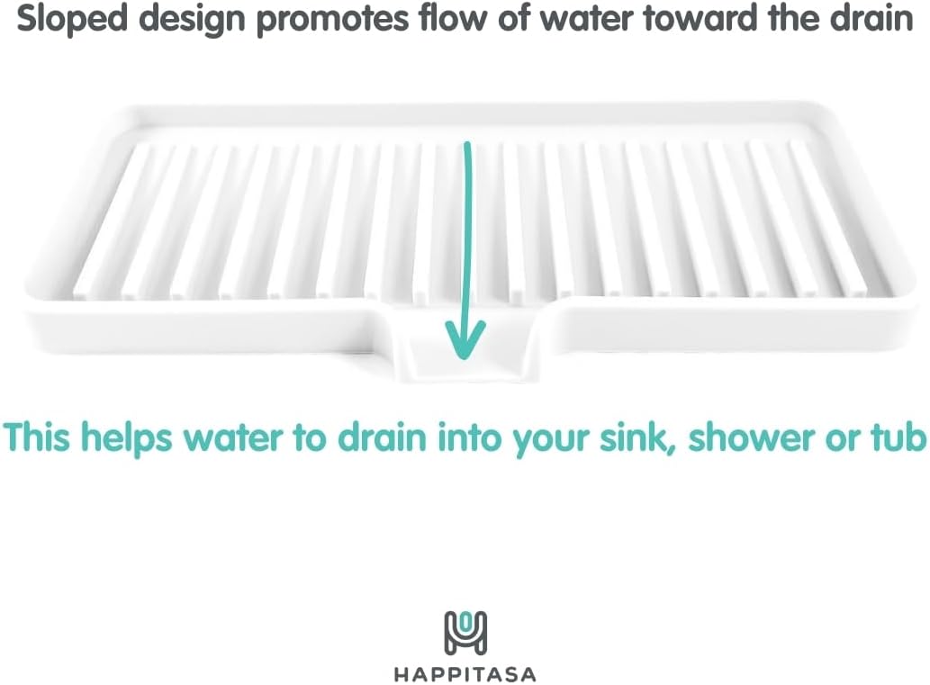 Silicone Soap Dish Tray with D - مراجعة Soap Dish Draining وسعره