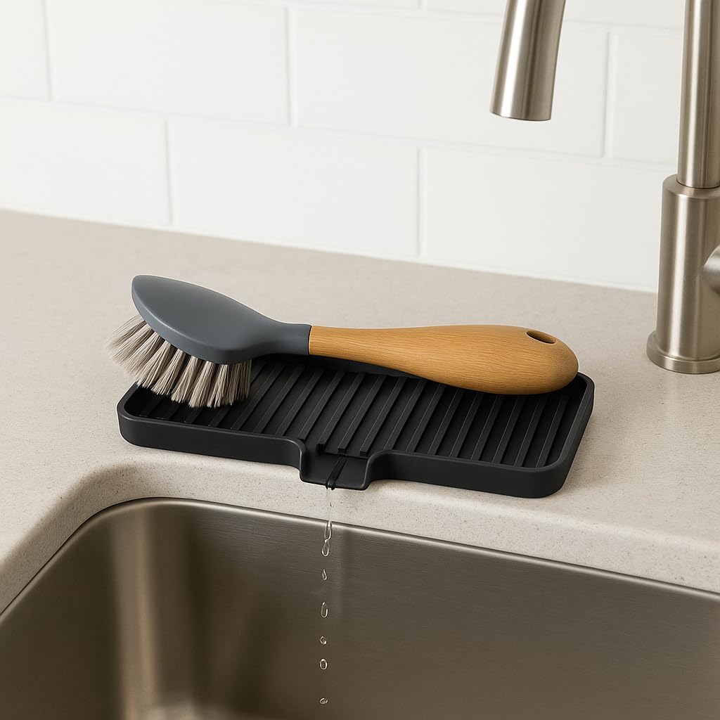 Silicone Soap Dish Tray with D - مراجعة Soap Dish Draining وسعره
