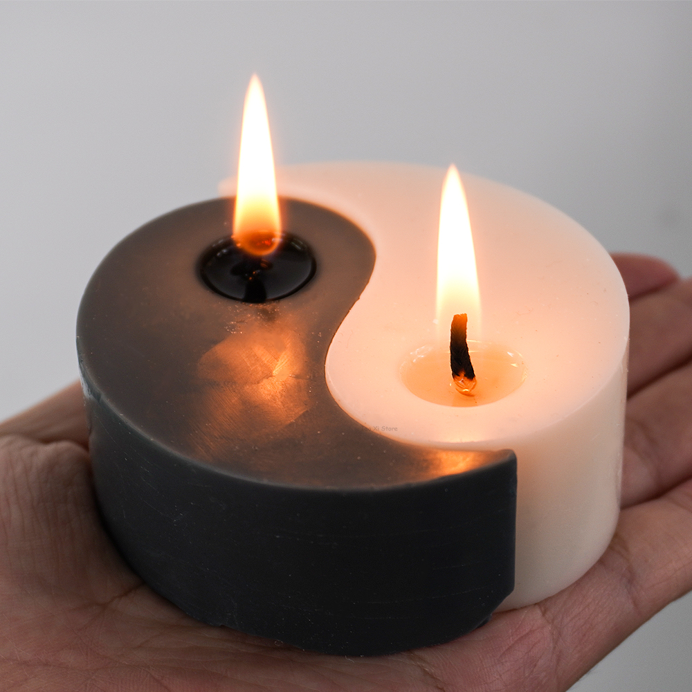 Yin Yang Silicone Candle Mold  - مراجعة Soap Making Additives وسعره