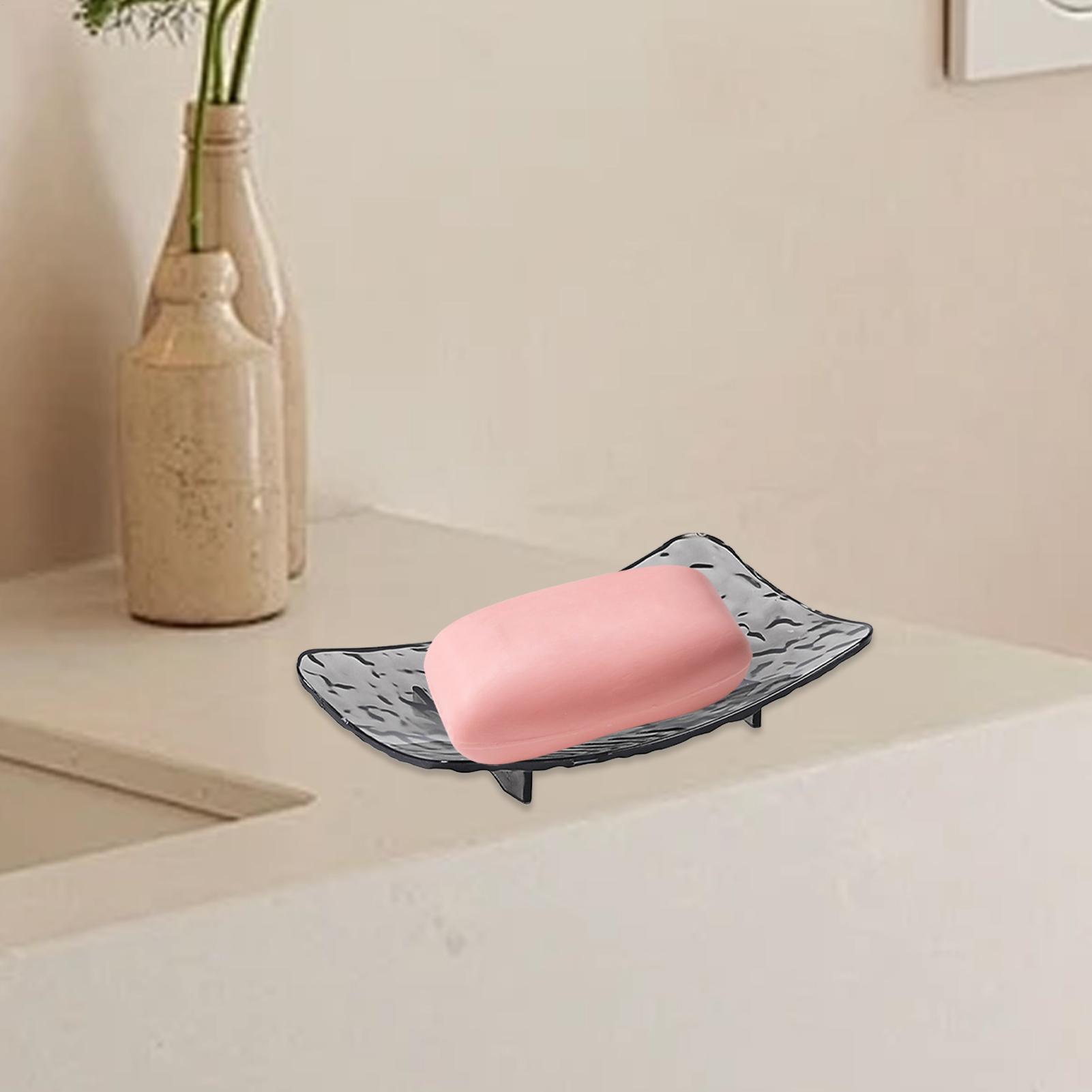 Bathroom Soap Dishes No-Drill  - مراجعة Soap Dish Draining وسعره
