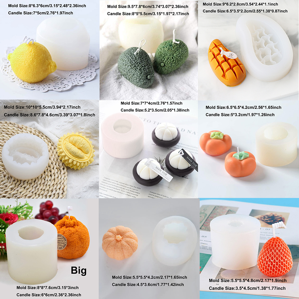 Orange Fruit Candle Mold DIY S - مراجعة Soap Making Additives وسعره