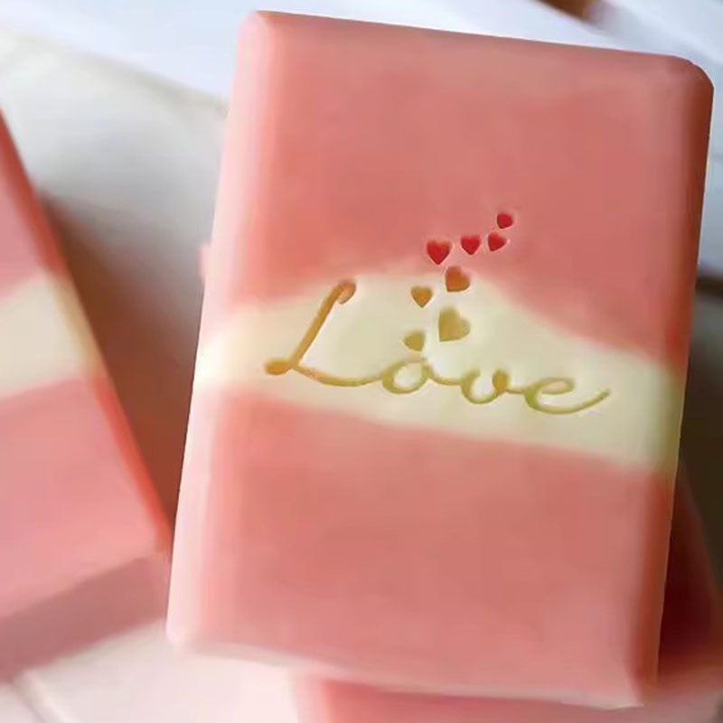 English Letter Series Soap Sta - مراجعة Soap Stamp Custom وسعره