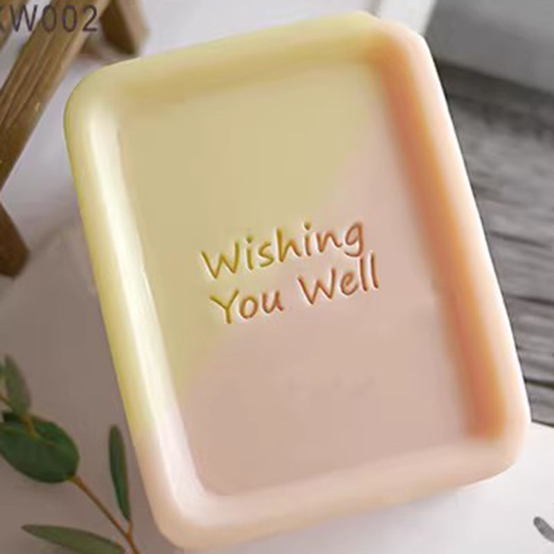 English Letter Series Soap Sta - مراجعة Soap Stamp Custom وسعره
