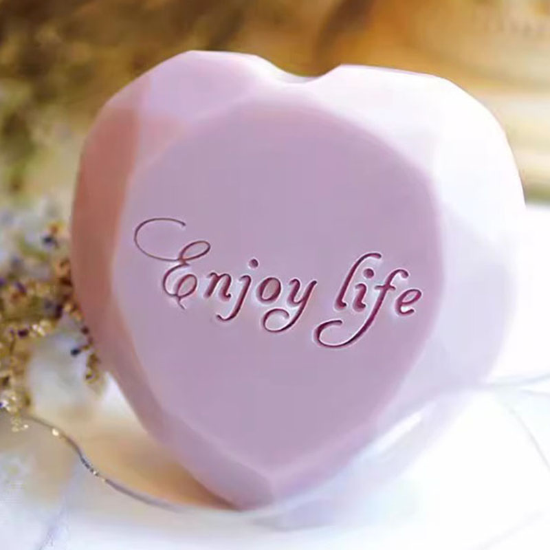 English Letter Series Soap Sta - مراجعة Soap Stamp Custom وسعره